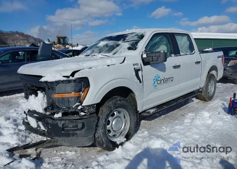 2025 Ford F-150 Xl z USA, uszkodzony, nr VIN 1FTEW1LPXSKE43945